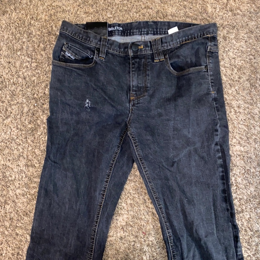 Skater jeans✨Mens black Empyre99 Skeletor. Great condition, smoke free home!